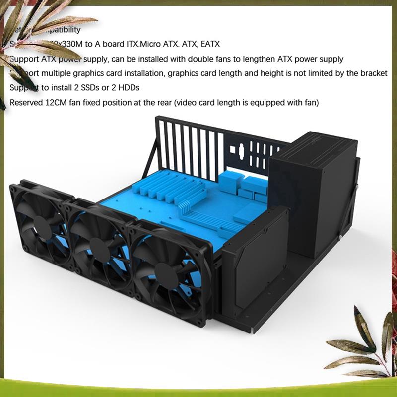 Gpu Mining Rig Frame 8 Gpu - جديد-3X إطار التعدين التعدين ETH اللوحة