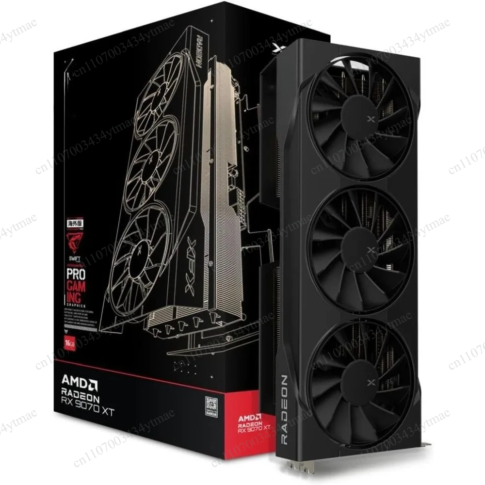 Rx 9070 Xt - بطاقة رسومات الألعاب RX 9070 XT