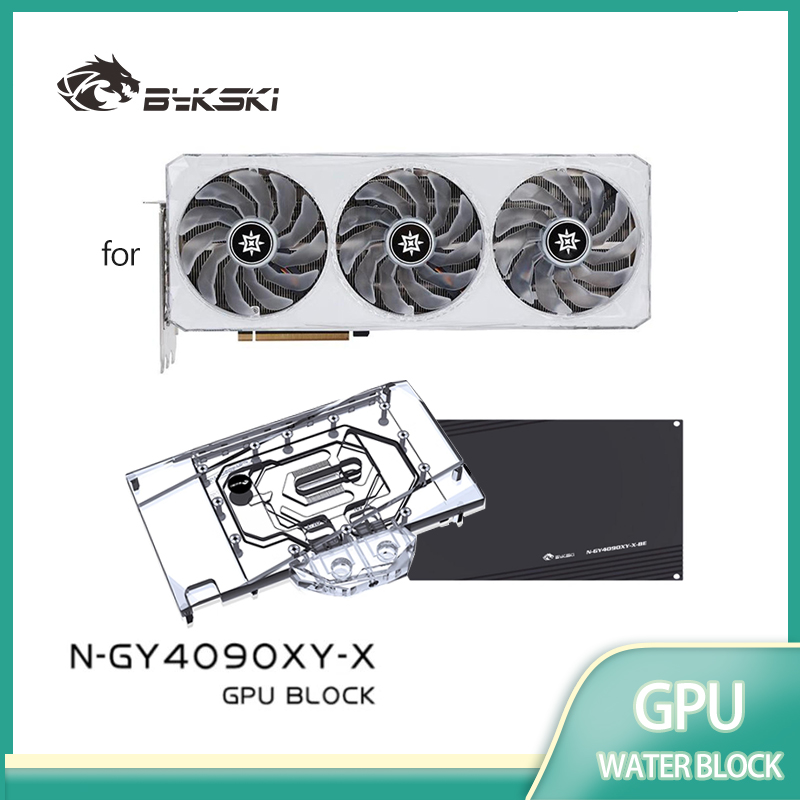 Rtx 4090 Water Block - بلوك تبريد بمعالجات Bykski N-GY4090XY-X لبطاقة