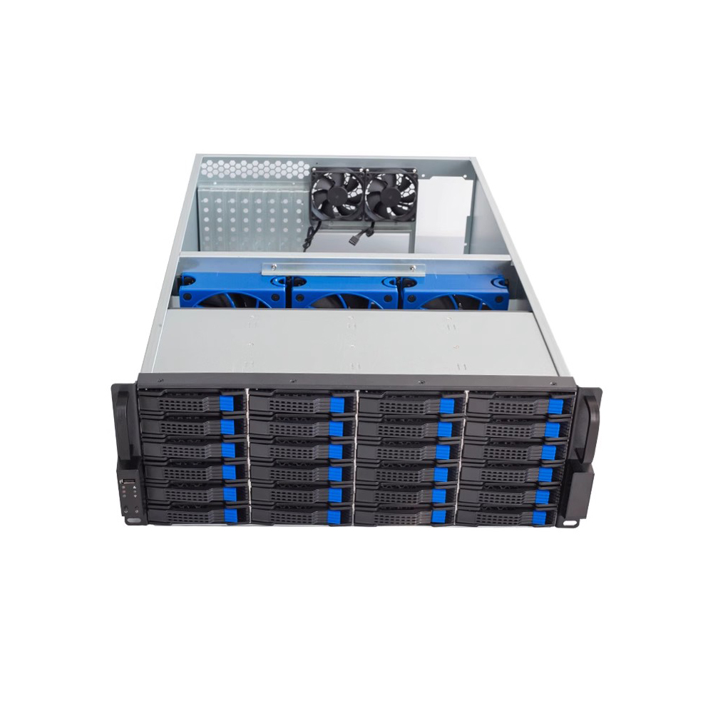 علبة خادم تخزين 4U بـ 24 فتحة، - مراجعة Server Gpu Chassis 4U وسعره