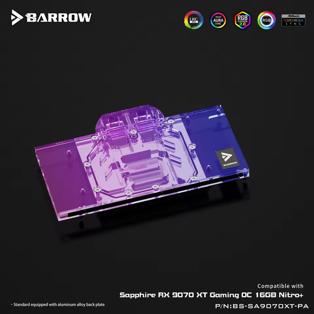 بارو GPU كتلة المياه لـ Sapphi - مراجعة Rx 9070 Xt وسعره