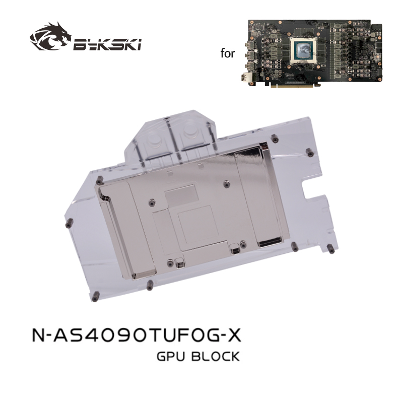 Bykski GPU كتلة المياه ل ASUS  - مراجعة Rtx 4090 Water Block وسعره