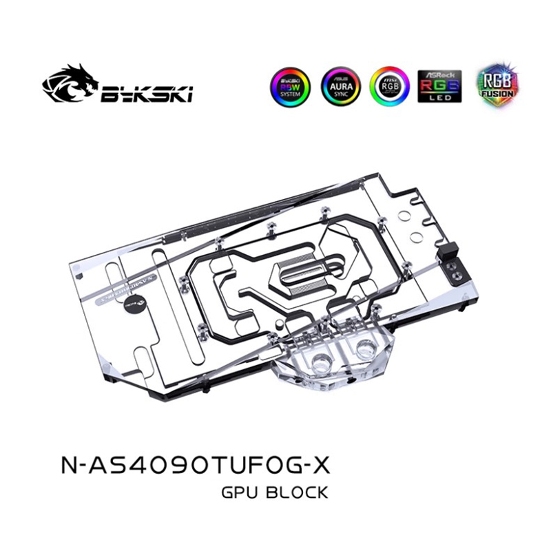 Bykski GPU كتلة المياه ل ASUS  - مراجعة Rtx 4090 Water Block وسعره