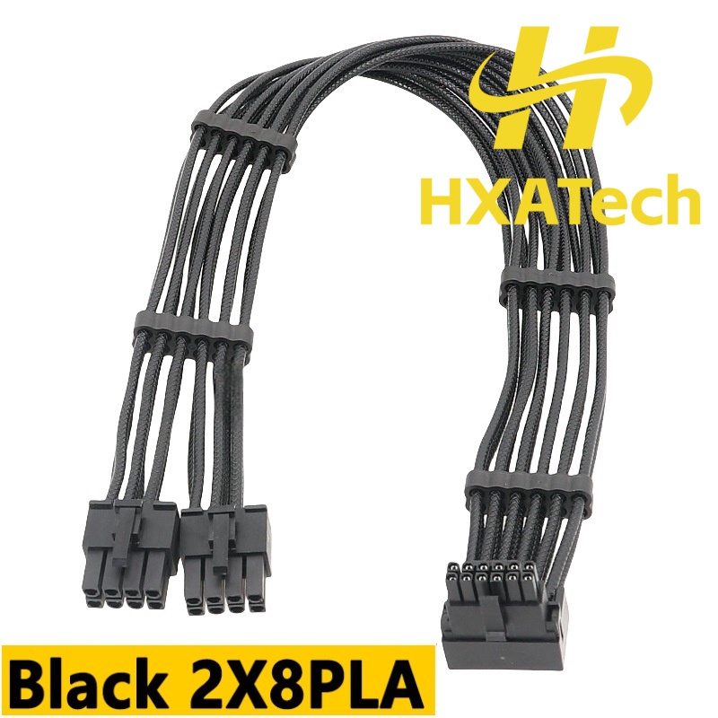 كابل بطاقة الرسومات من HXATech - مراجعة Dual 8Pin To 16Pin 12Vhpwr Cable وسعره
