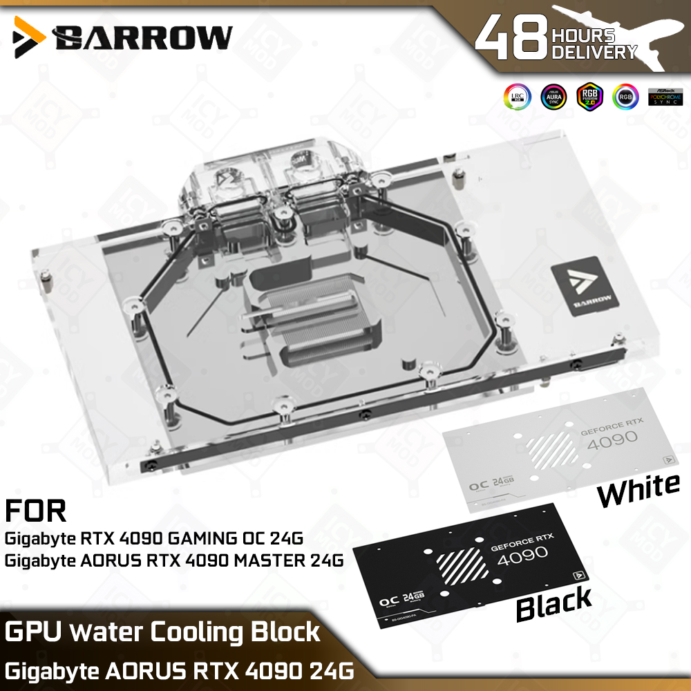 بارو GPU مبرد المياه كتلة جيجا - مراجعة Rtx 4090 Water Block وسعره