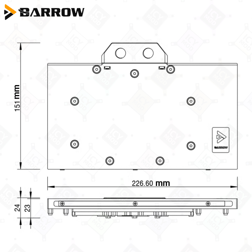 بارو GPU مبرد المياه كتلة جيجا - مراجعة Rtx 4090 Water Block وسعره