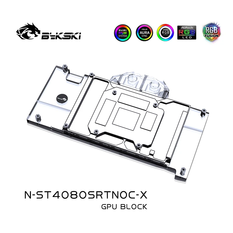 بلوك تبريد بمعالج الرسومات Byk - مراجعة Rtx 4080 Super 16Gb وسعره