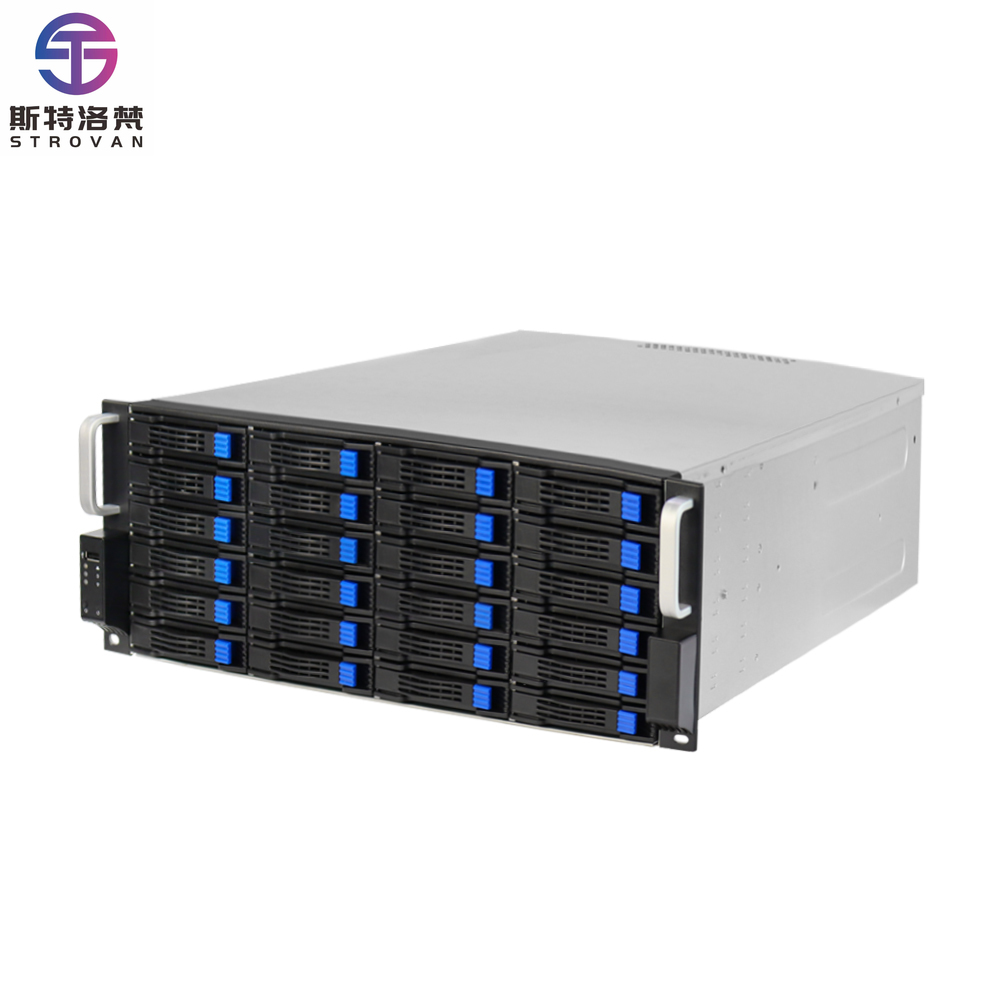 4U 24 Bays تخزين الخادم حالة 1 - مراجعة Server Gpu Chassis 4U وسعره