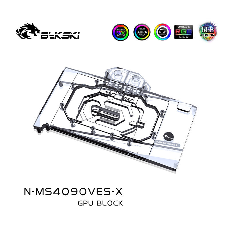 بلوك بيكسي N-MS4090VES-X لبطاق - مراجعة Rtx 4090 Water Block وسعره