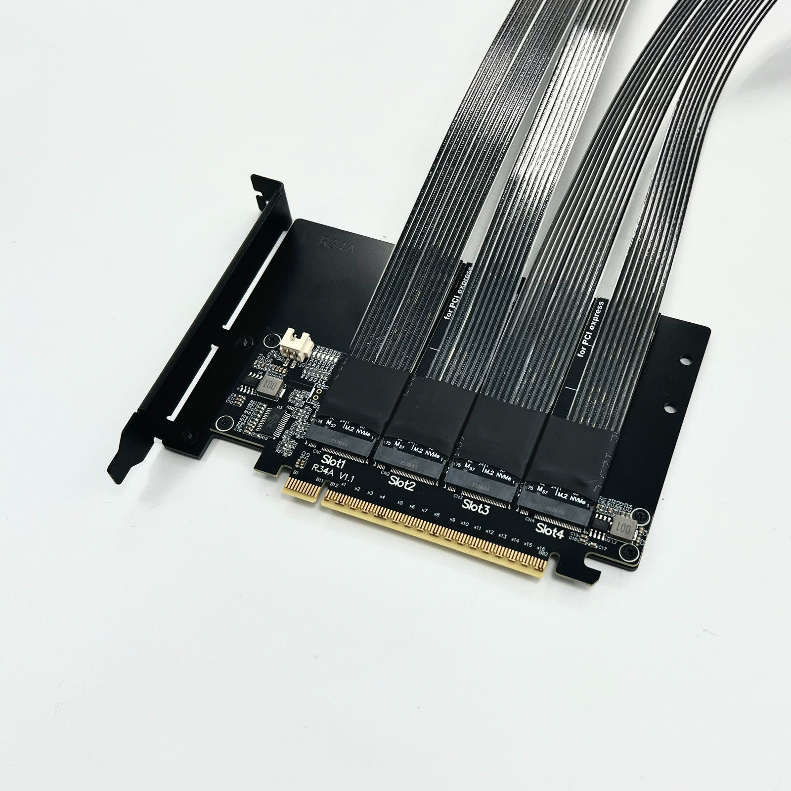 بطاقة توسعة PCIe 5.0 X16 مع 4  - مراجعة Pcie 5.0 Gpu Riser Cable وسعره