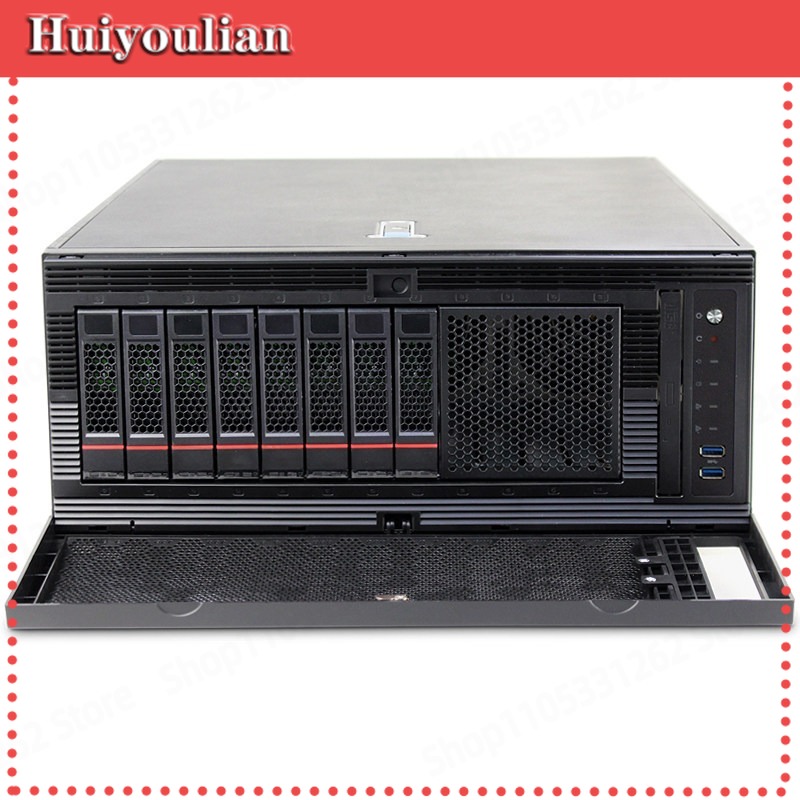 هيكل خادم برجي 8049ETX-8 بحجم  - مراجعة Server Gpu Chassis 4U وسعره